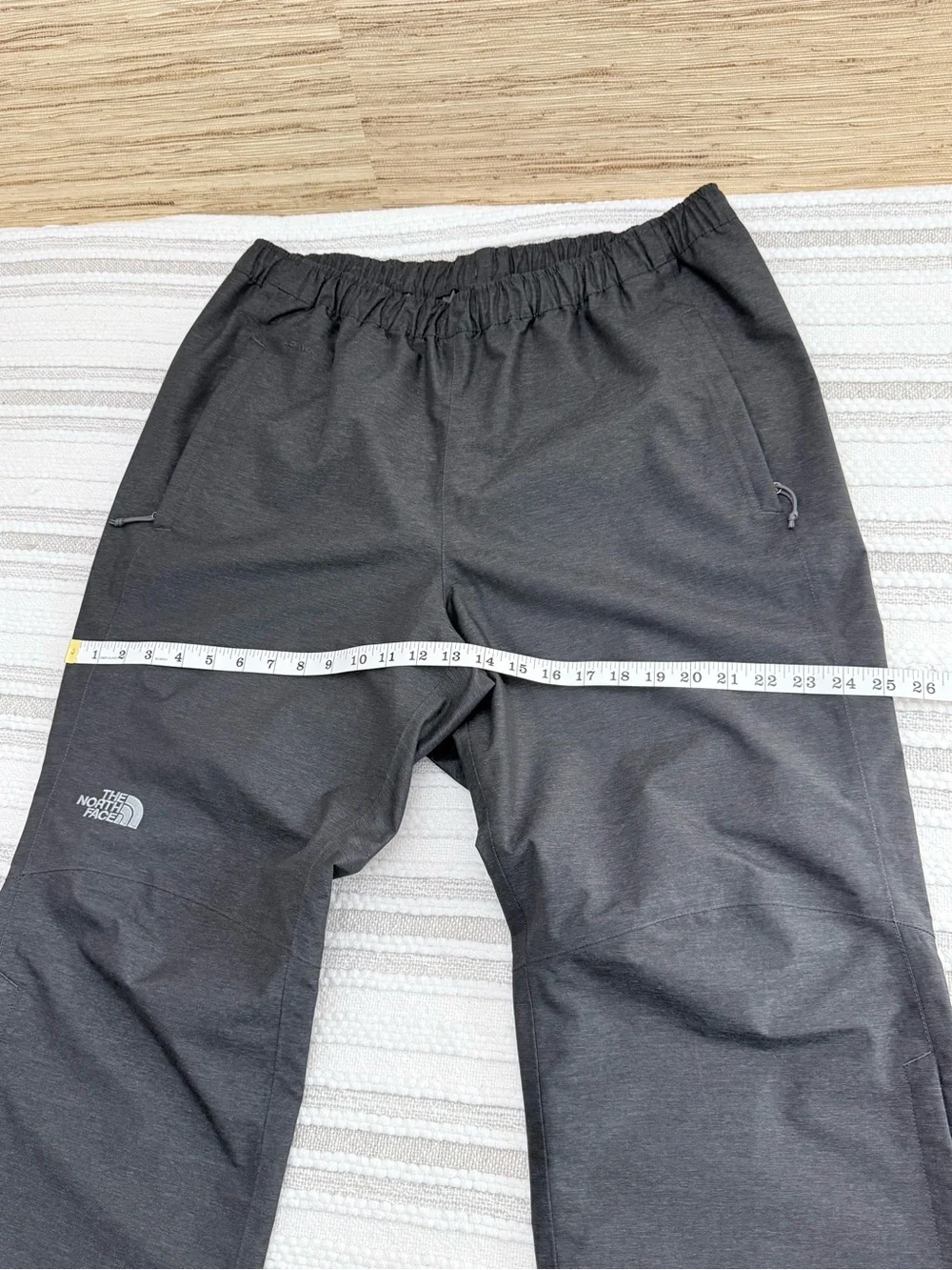 The North Face Antora DRYVENT Rain Pants Waterproof Windproof Gray Men’s L